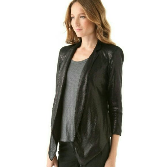 Ella Moss Jackets & Blazers - Ella Moss Small Black Sequin Jacket